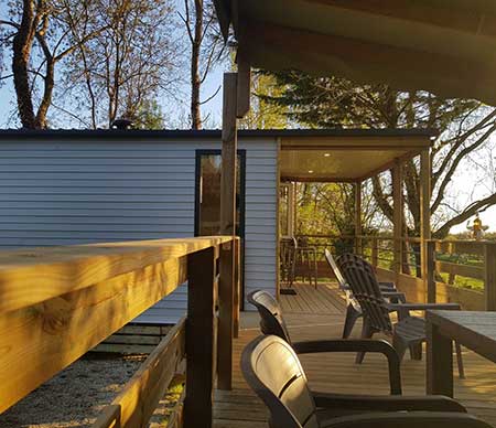 Location Mobil Home Premium O’Hara 4 places 2 sdb + SPA