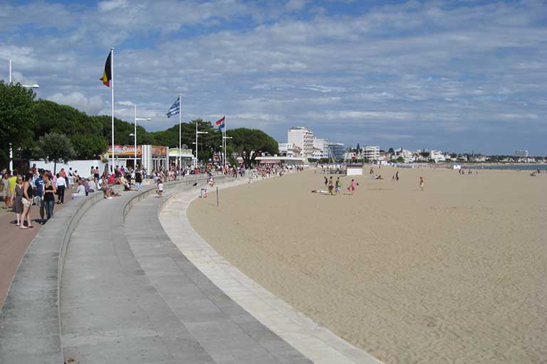 Les plages de sable fin de Royan mais aussi Meschers, Saint Georges de Didonne